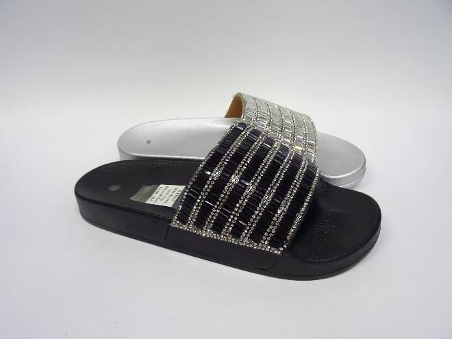 Klapki Damskie 2018H2 BLACK/ROSE/SILVER/CHAMP 36-41