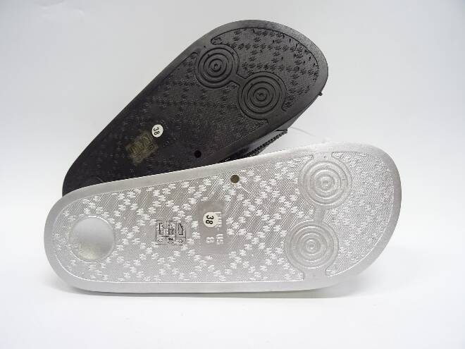 Klapki Damskie 2018H5 BLACK/SILVER 36-41 1