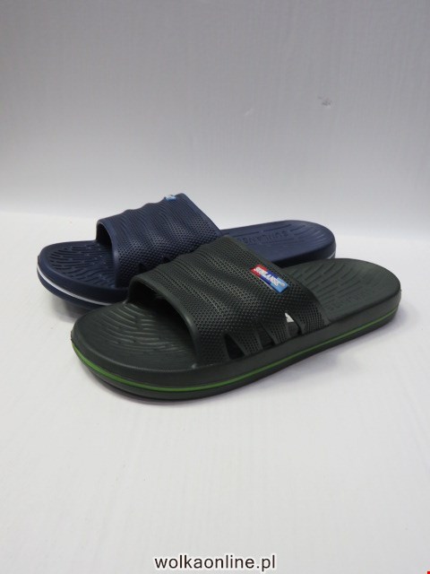 Klapki Damskie H2302-2 NAVY/D.GREY/BLACK/D.OLIVER 37-41