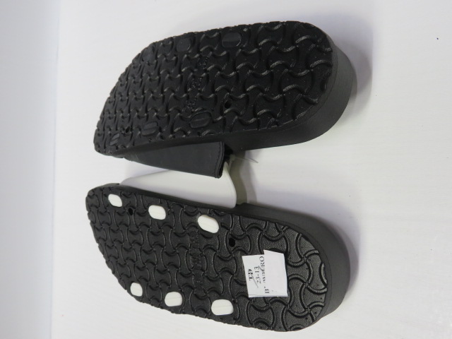 Klapki Damskie 23-13 BLACK/WHITE/RO 36-41 2