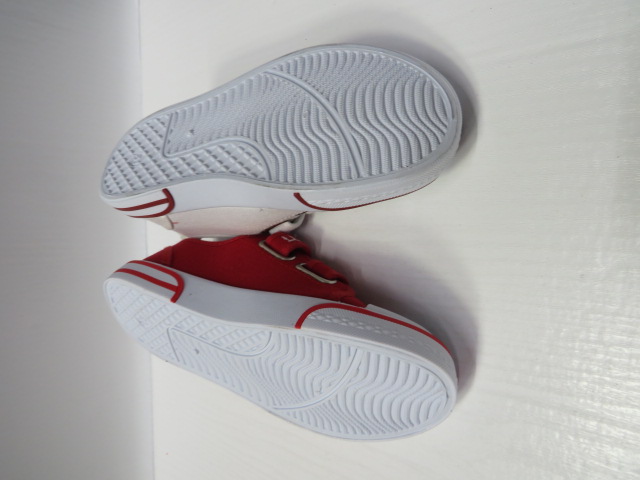 Trampki Dziecięce S18-C BLACK/WHITE/RED 30-35 2