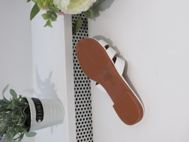 Klapki Damskie 5093 WHITE 36-41 2