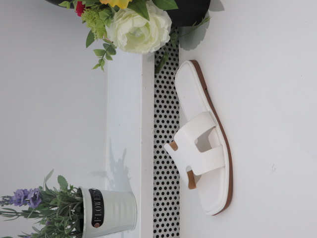 Klapki Damskie B2101 WHITE 36-41