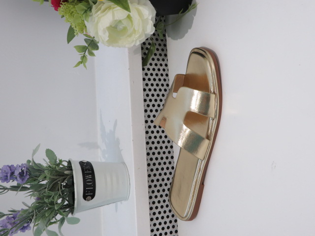 Klapki Damskie B2101 GOLD 36-41