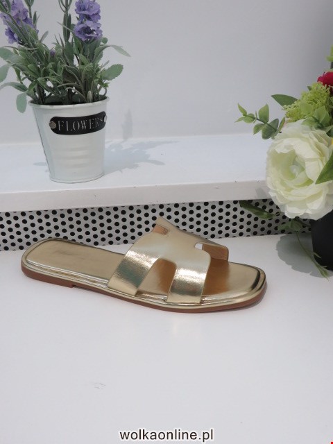 Klapki Damskie B2101 GOLD 36-41