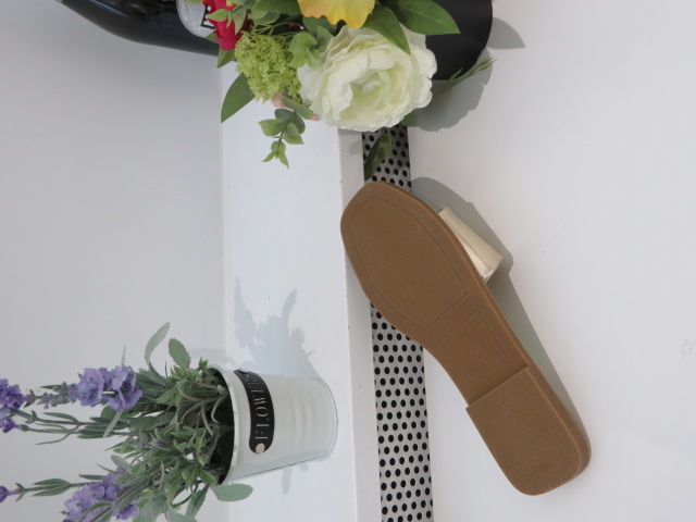 Klapki Damskie F318 GOLD 36-41 2