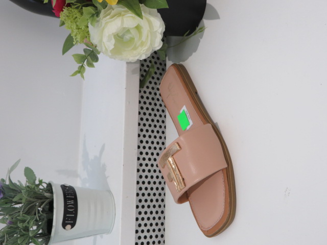 Klapki Damskie F318 NUDE 36-41