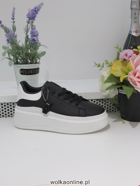 Sportowe Damskie 2095 BLACK/WHITE 36-41