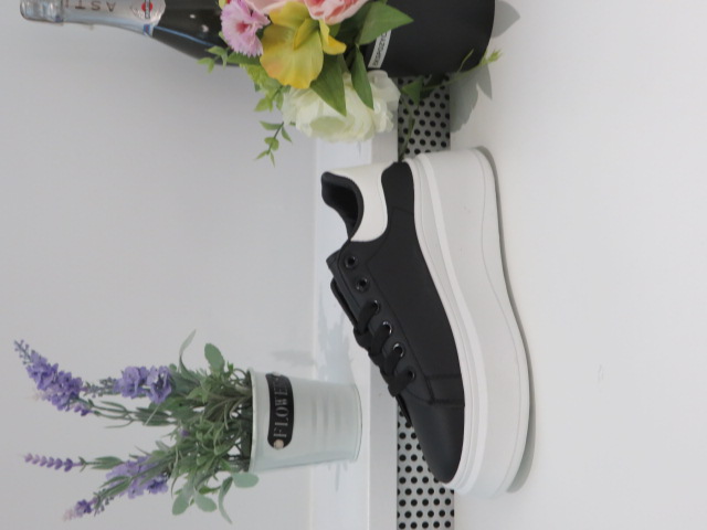 Sportowe Damskie 2095 BLACK/WHITE 36-41 1