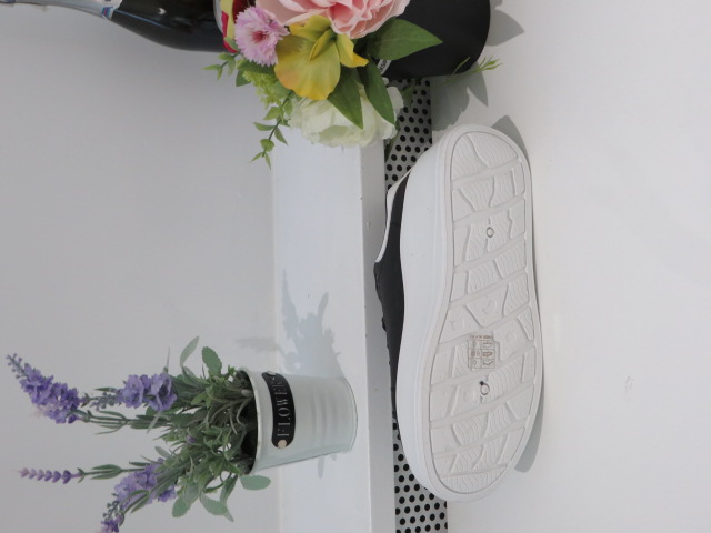 Sportowe Damskie 2095 BLACK/WHITE 36-41 2