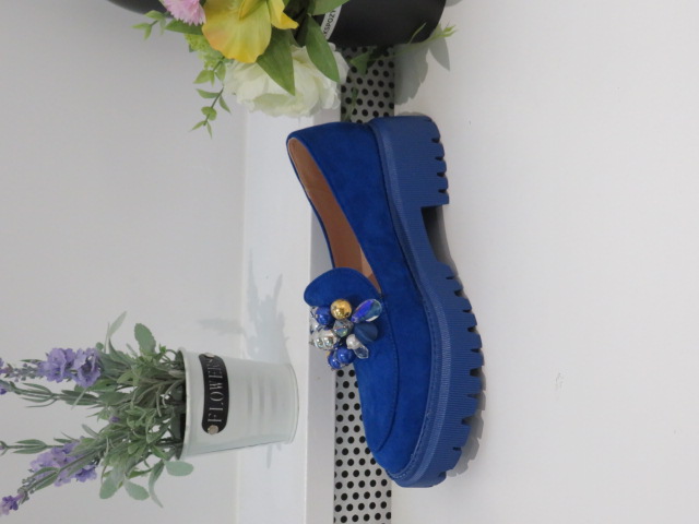 Półbuty Damskie CH845 BLUE 36-41 1