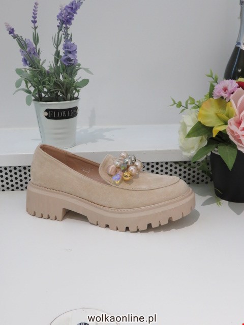 Półbuty Damskie CH845 BEIGE 36-41