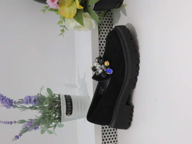 Półbuty Damskie CH845 BLACK 36-41