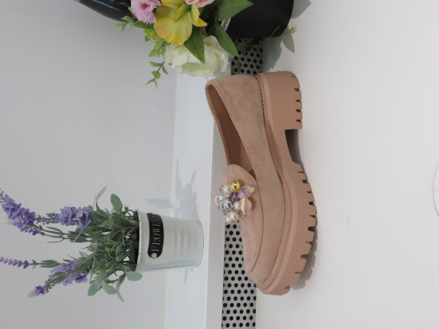 Półbuty Damskie CH845 KHAKI 36-41 1