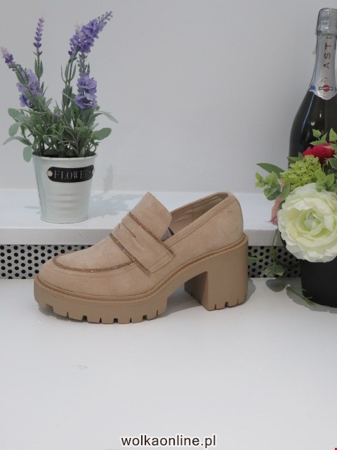 Czółenka Damskie 9256A BEIGE 36-41