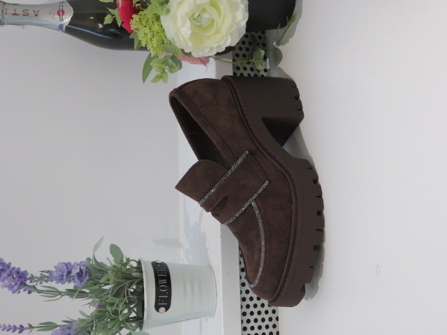 Czółenka Damskie 9526 BROWN 36-41