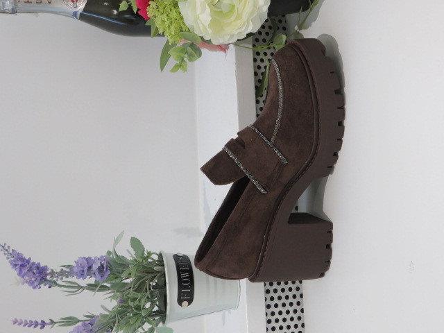 Czółenka Damskie 9526 BROWN 36-41 1