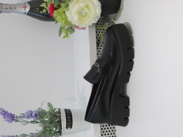 Półbuty Damskie 1735 BLACK 36-41 1
