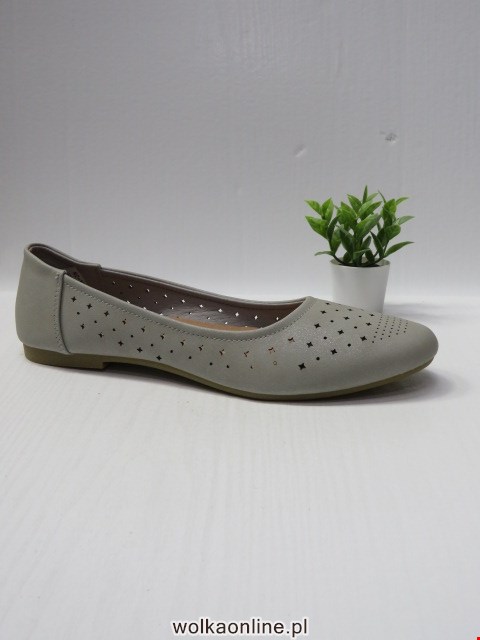 Baleriny Damskie 3725-3 L.GREY 36-42