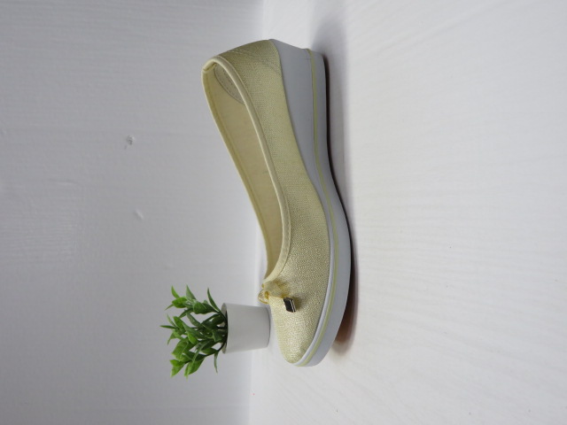 Baleriny Damskie F-168 BEIGE 37-42 1