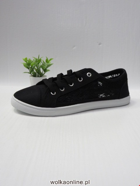 Trampki damskie 11093-1 BLACK/WHITE 36-41