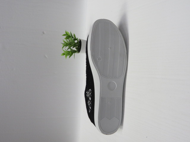 Trampki damskie 11093-1 BLACK/WHITE 36-41 2