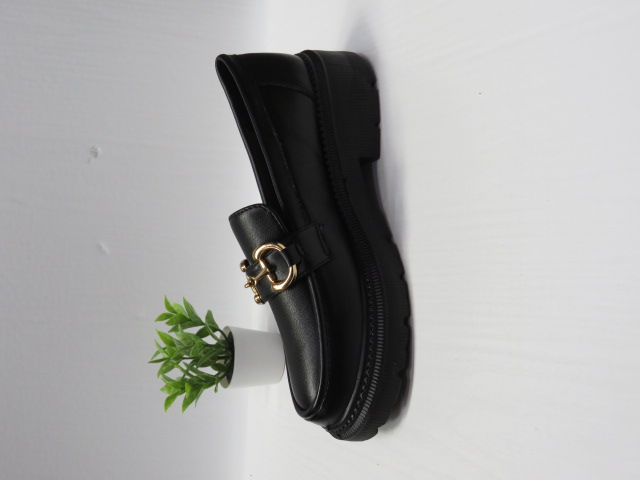 Półbuty Damskie W32 BLACK 36-41 1