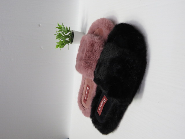 Klapki Damskie FGP-21 BLACK/SKINRED/GREY/COFFEE 36-41 1