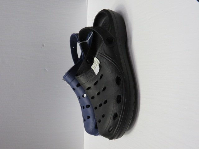 Kapcie Męskie F8802 BLACK/AMI GREEN/NAVY 46-49