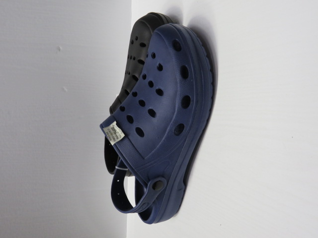 Kapcie Męskie F8802 BLACK/AMI GREEN/NAVY 46-49 1