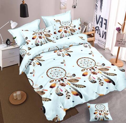 Komplet Pościeli 3 Części 3015 1 kolor 200x220