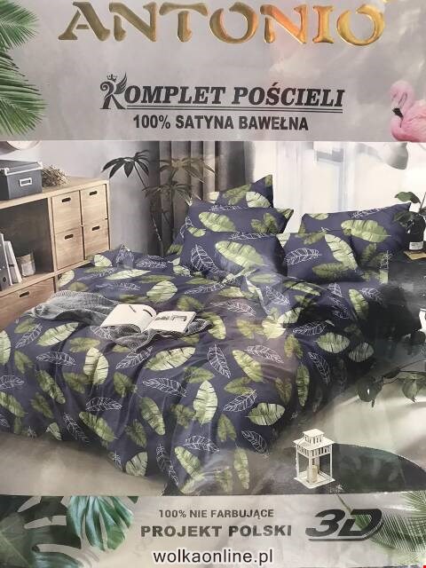 Komplet Pościeli 3 Części 3016 1 kolor 200x220