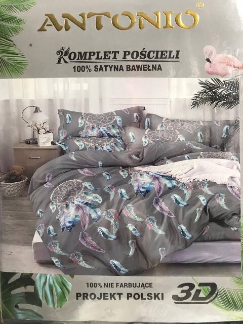Komplet Pościeli 3 Części 3019 1 kolor 200x220 1
