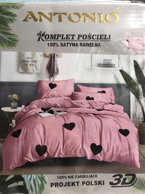 Komplet Pościeli 3 Części 3021 1 kolor 200x220 1