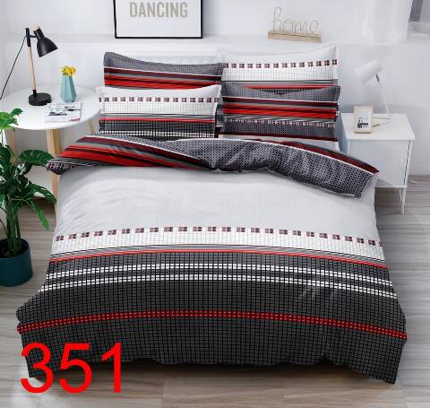 Komplet Pościeli 3 Części 3024 1 kolor 200x220