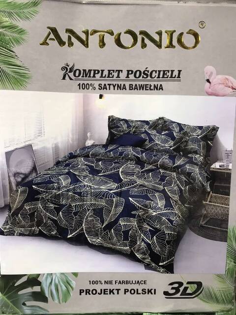 Komplet Pościeli 3 Części 3026 1 kolor 200x220