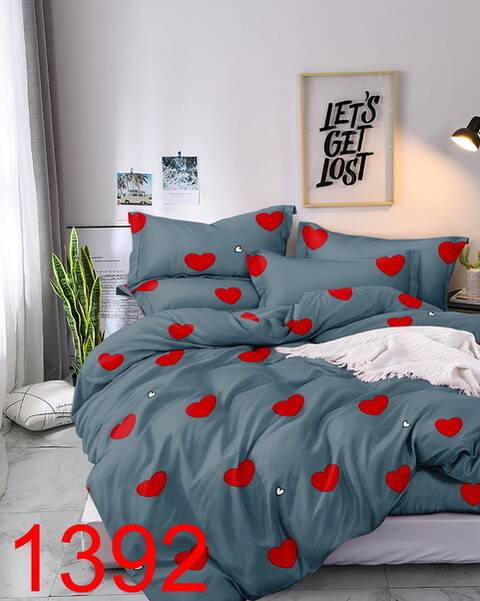 Komplet Pościeli 3 Części 3033 1 kolor 200x220