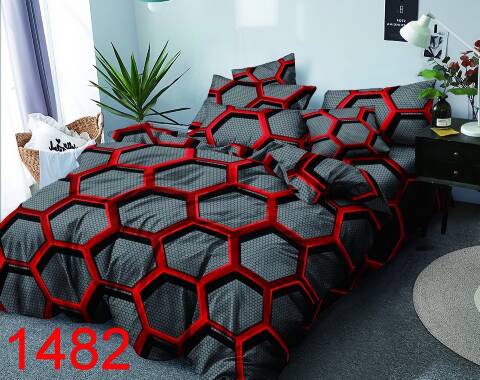 Komplet Pościeli 3 Części 3034 1 kolor 200x220 1