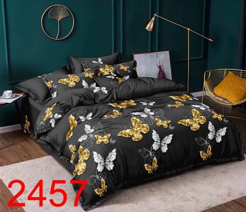 Komplet Pościeli 3 Części 3040 1 kolor 200x220