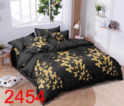 Komplet Pościeli 3 Części 3041 1 kolor 200x220