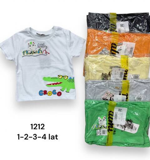 Bluzki Dziewczęce 1212 1 kolor 1-4 (Towar Tureckie)