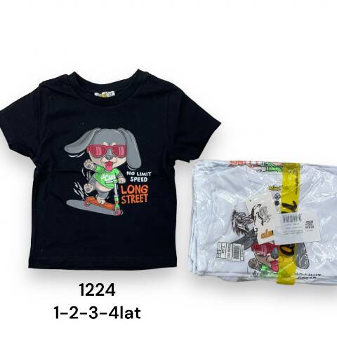 Bluzki Dziewczęce 1224 1 kolor 1-4 (Towar Tureckie)