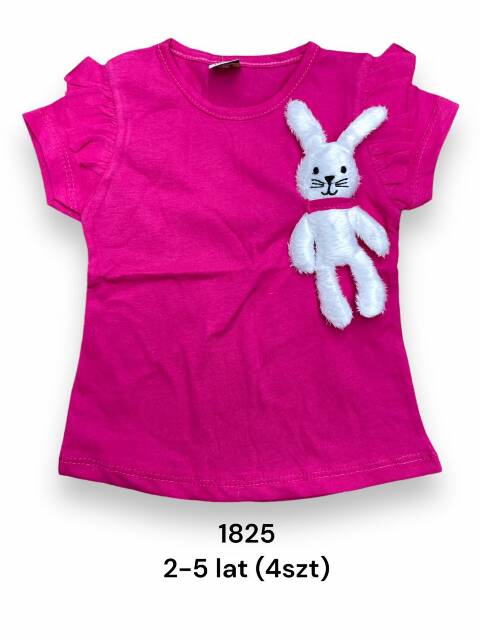 Bluzki Dziewczęce 1825 1 kolor 2-5 (Towar Tureckie) 1