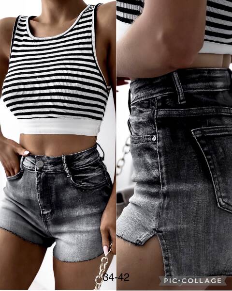 Szorty Jeansowe Damskie 3115 1 kolor 34-42 1