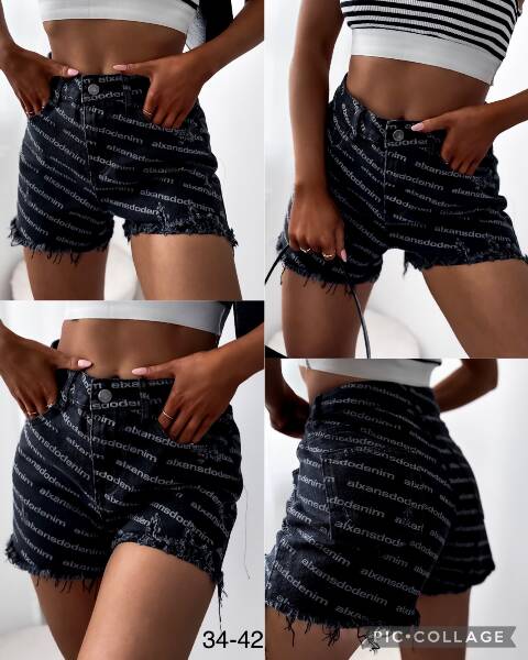Szorty Jeansowe Damskie 3119 1 kolor 34-42 1