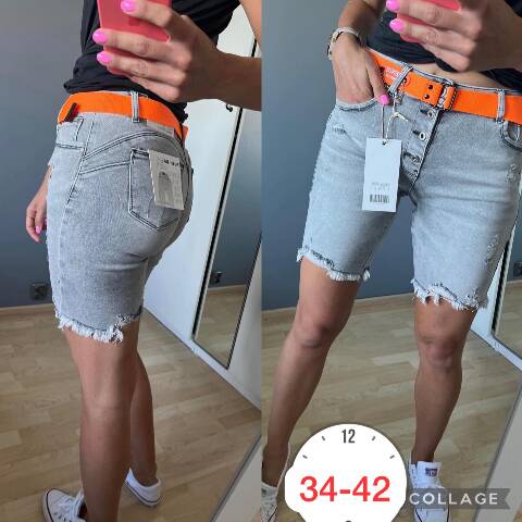 Spodenki Jeansowe Damskie 3121 1 kolor 34-42 1