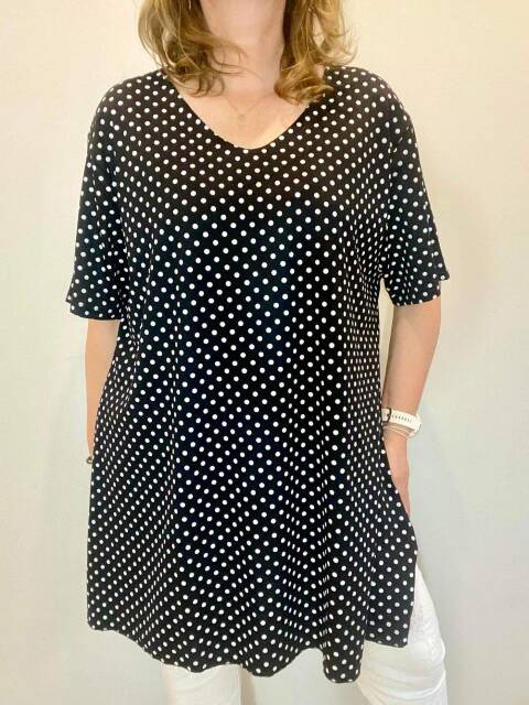 Tunika damskie 3133 Mix kolor Standard (Towar Ploskie) 1