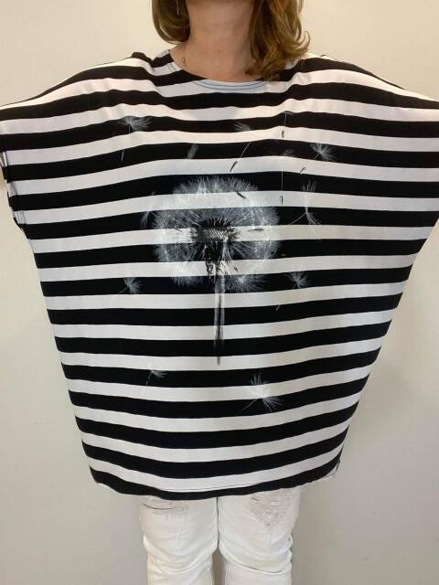 Tunika damskie 3154 Mix kolor Standard (Towar Ploskie)