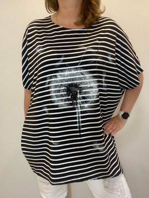 Tunika damskie 3157 Mix kolor Standard (Towar Ploskie)