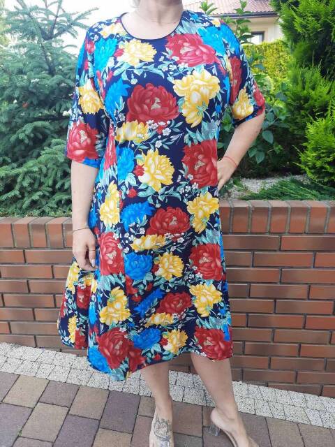 Sukienka Damskie 3170 Mix kolor Standard (Towar Ploskie) 1